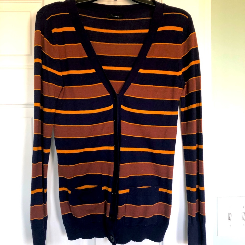 Striped Cardigan